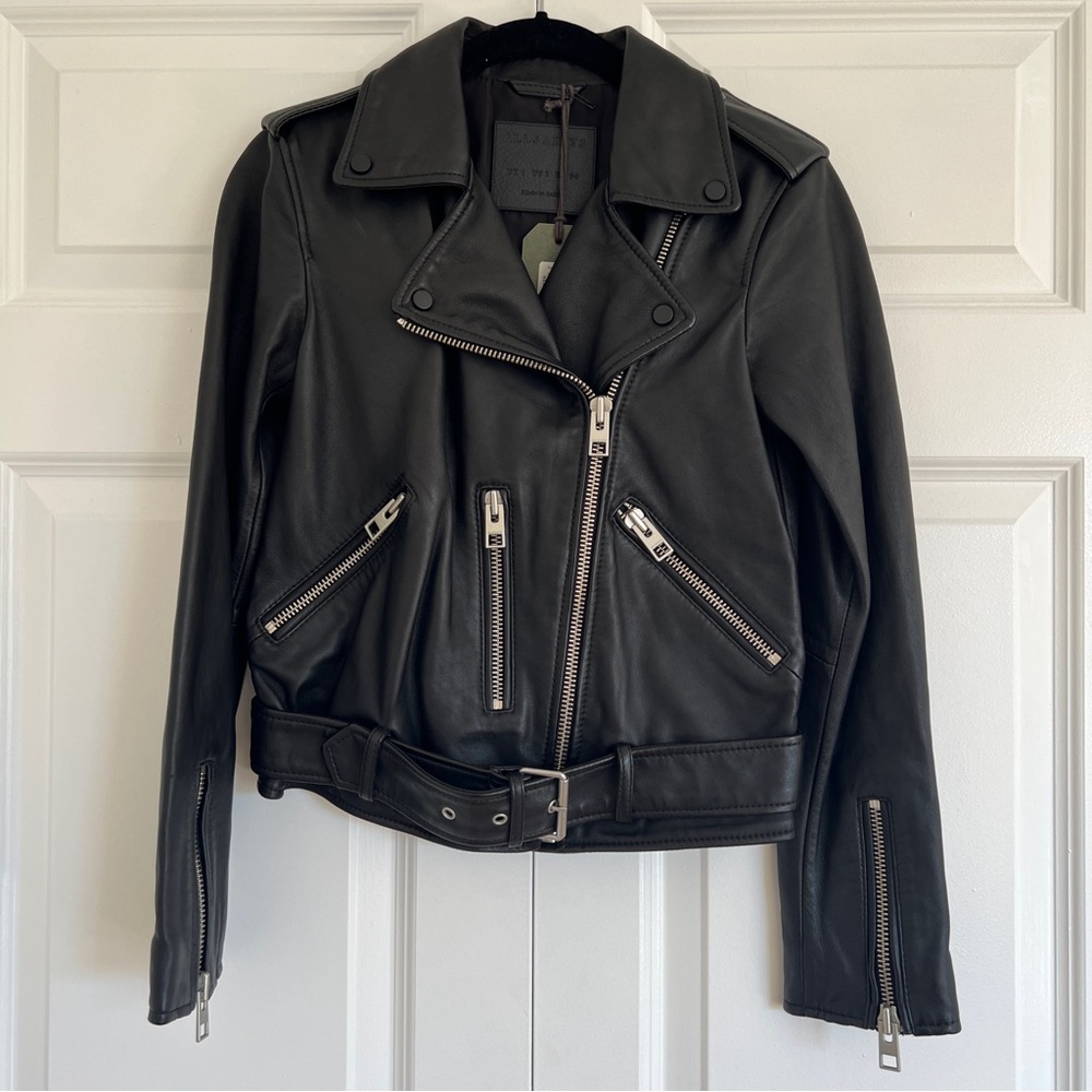 Allsaints Balfern Leather Jacket